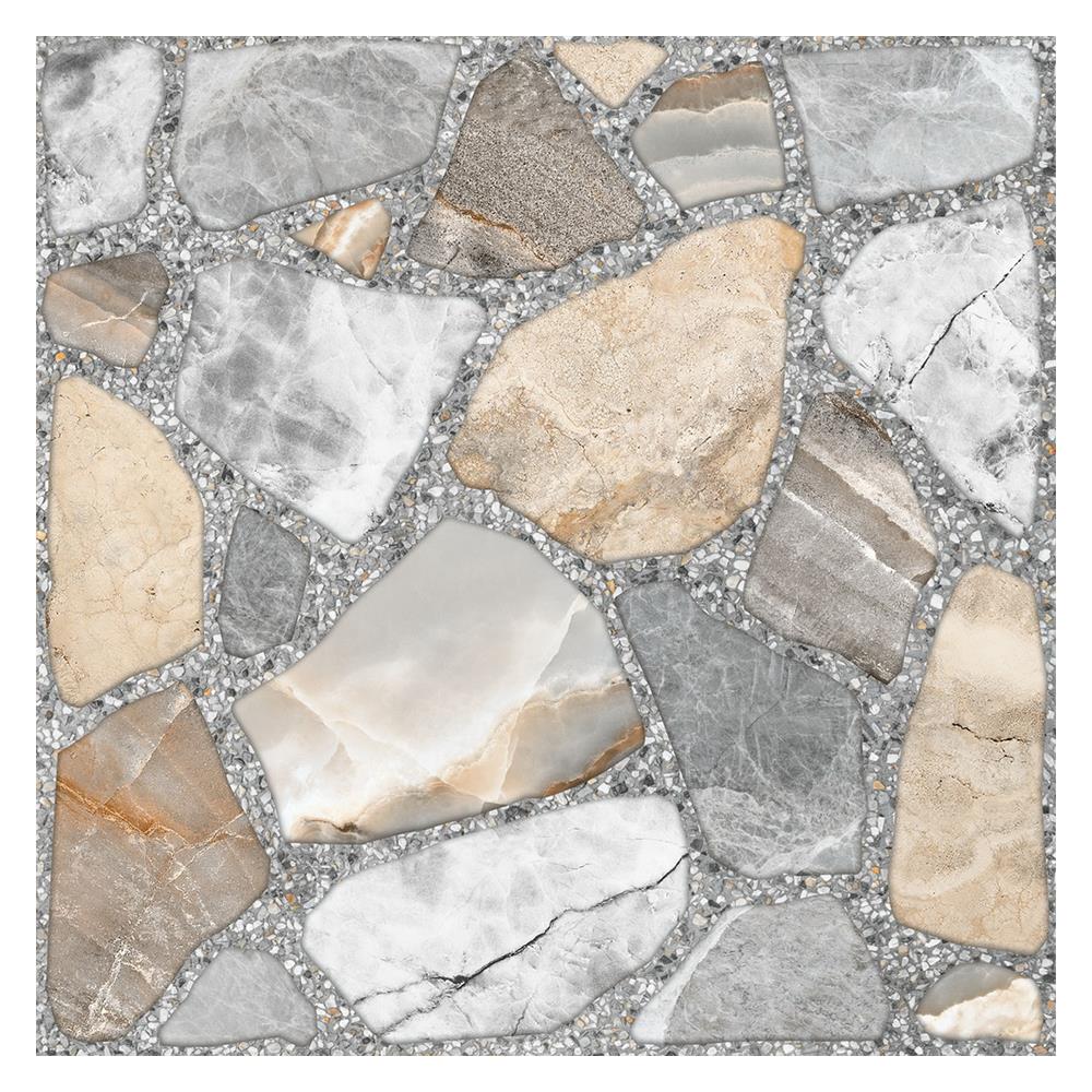 กระเบื้องพื้น 16x16 นิ้ว DURAGRES อาร์มันโด้ เทา A 1M2