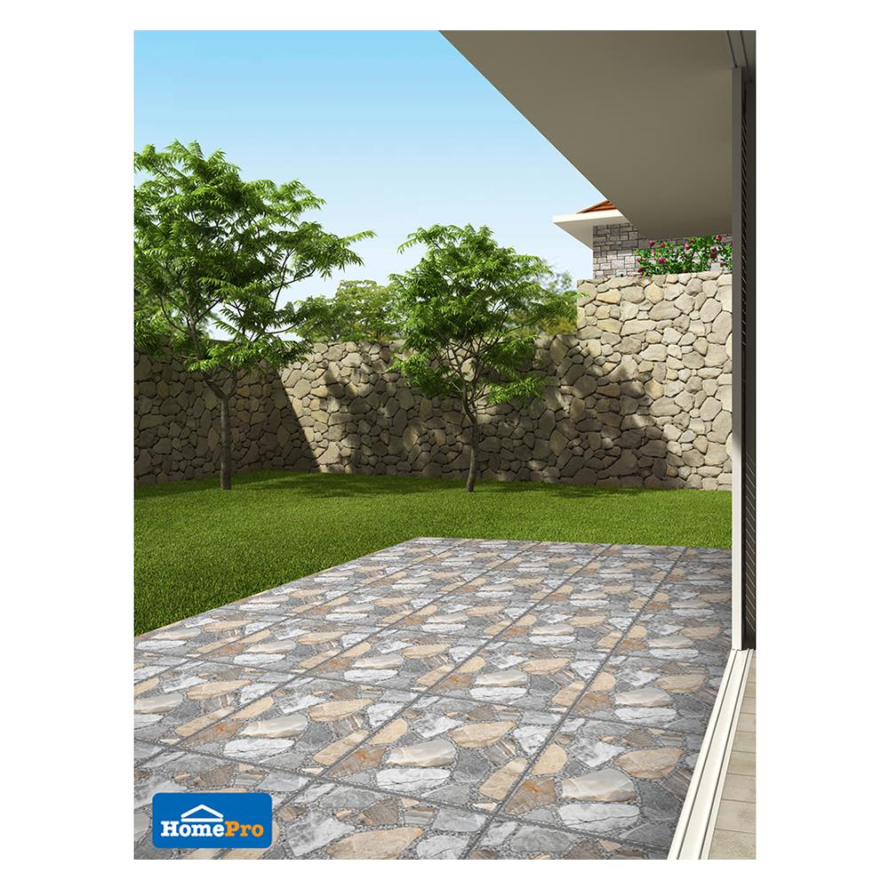 กระเบื้องพื้น 16x16 นิ้ว DURAGRES อาร์มันโด้ เทา A 1M2