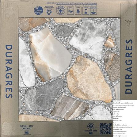 กระเบื้องพื้น 16x16 นิ้ว DURAGRES อาร์มันโด้ เทา A 1M2_6
