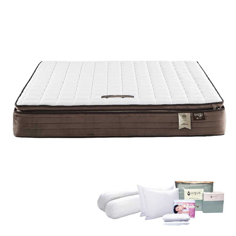 ที่นอน 6 ฟุต LOTUS KAMBELLA พร้อมชุดเครื่องนอน 11 ชิ้น