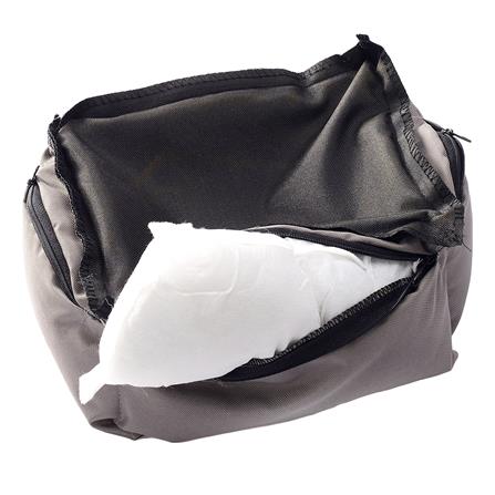 ที่นอนสุนัขโซฟา MAHDUM 100X76 ซม. สีดำ-เทา_2