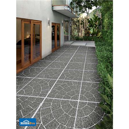 กระเบื้องพื้น 16x16 นิ้ว DURAGRES โมวี่ เทาเข้ม EXC 0.96M2_2