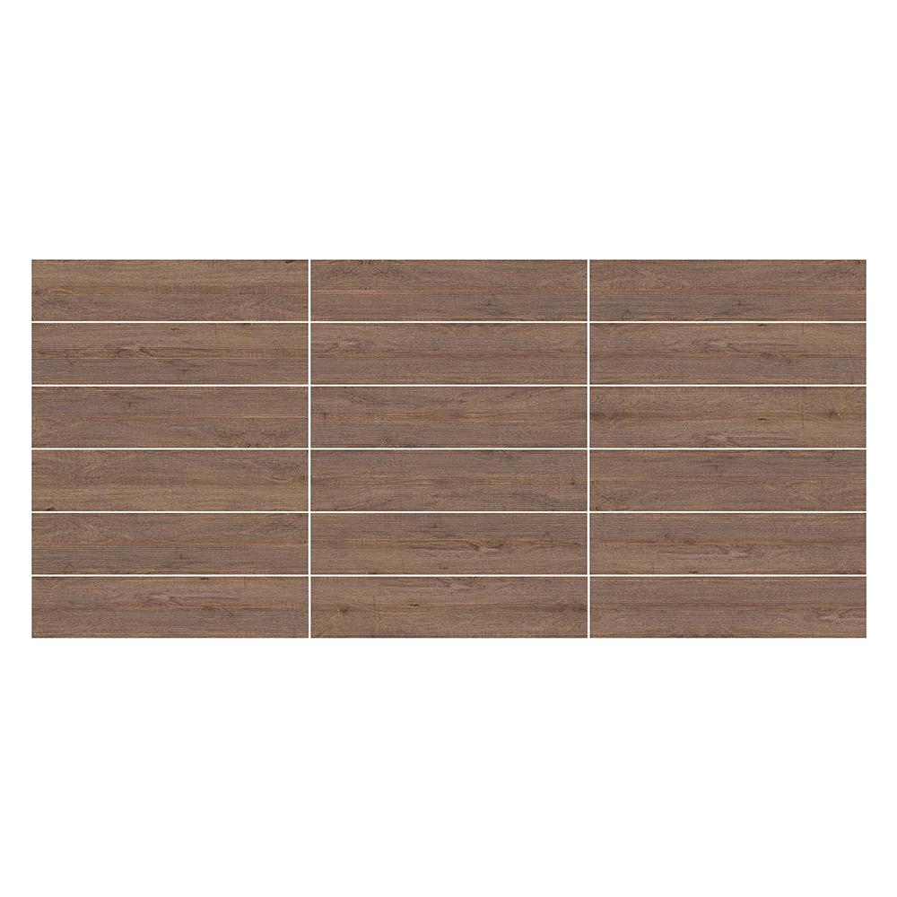 กระเบื้องพื้น 20x90 ซม. ซานซี น้ำตาล A 1.08M2