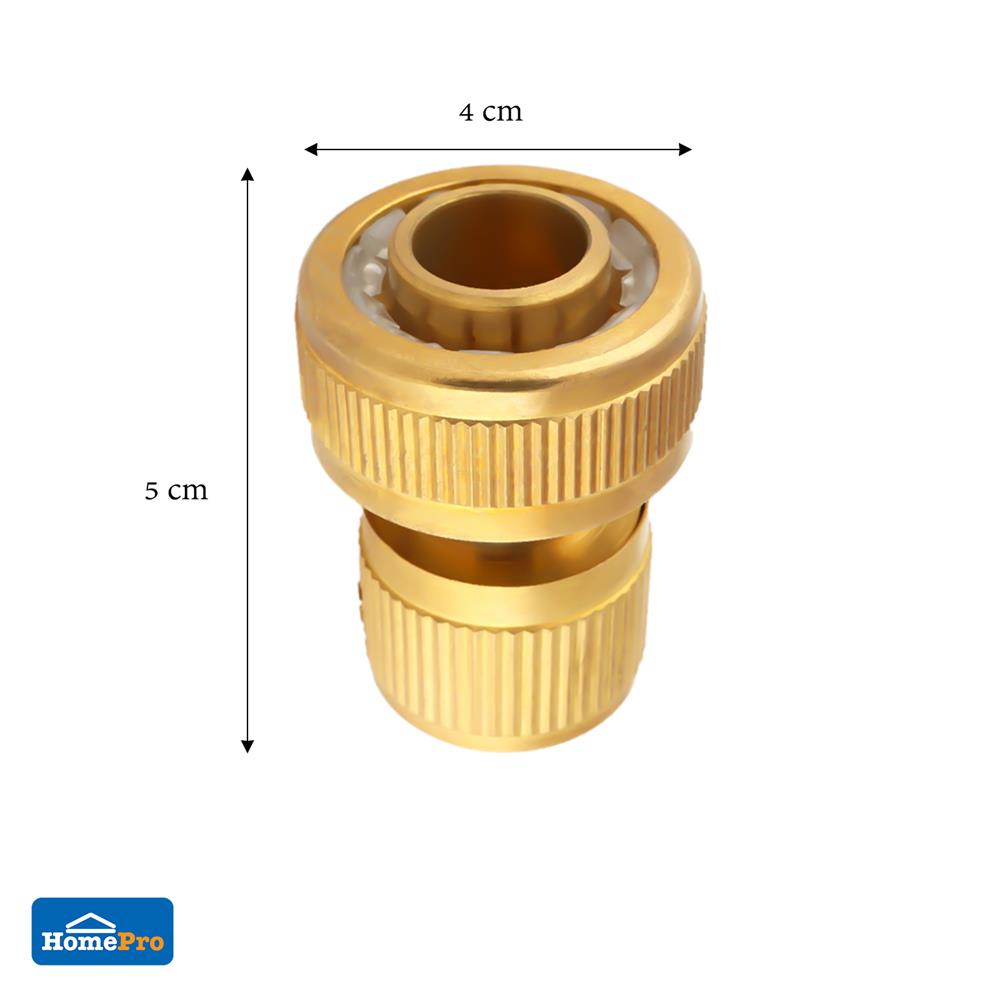 ข้อต่อสายยางทองเหลือง SPRING 3/4 นิ้ว