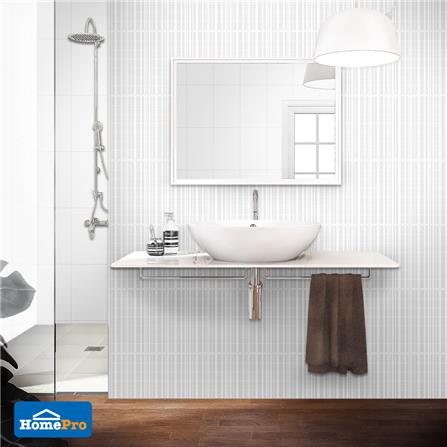 กระเบื้องผนัง 10x16 นิ้ว DURAGRES L-111 ขาว 1M2_1