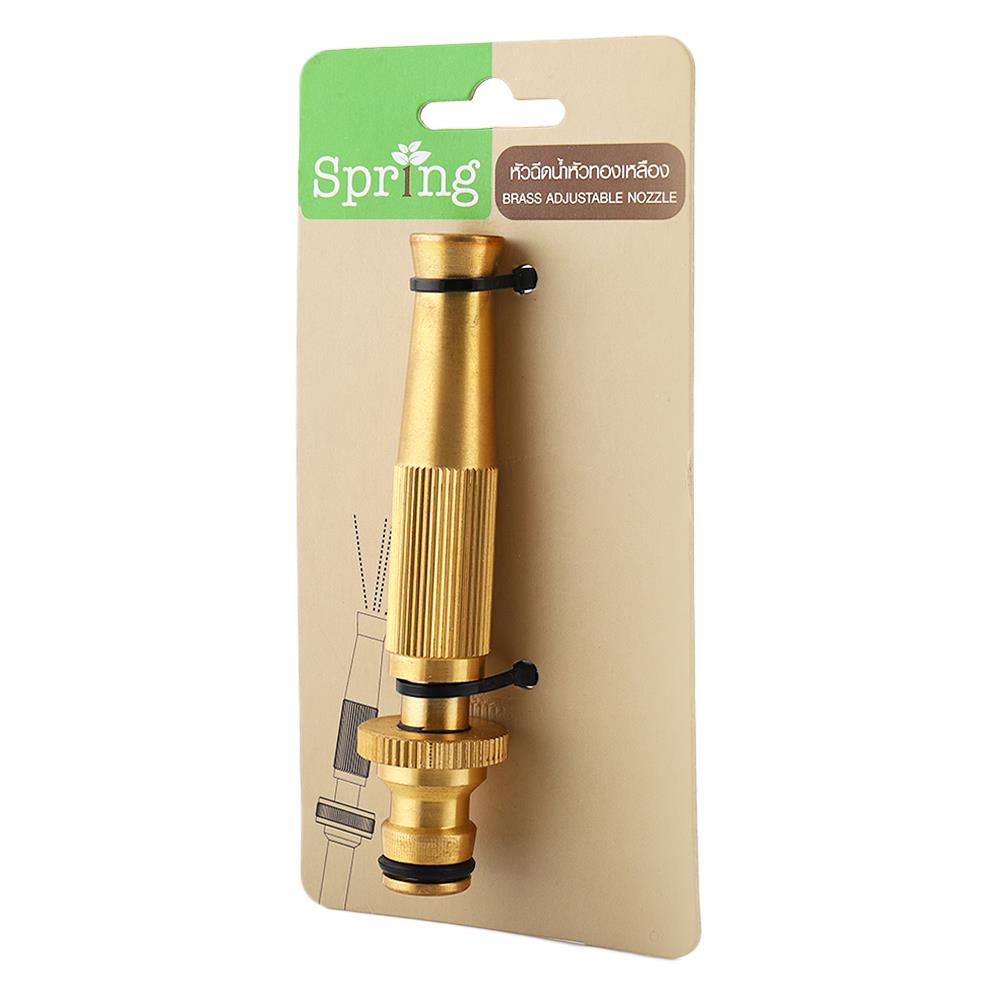 หัวฉีดน้ำทองเหลืองสวมเร็ว SPRING NB-AZ-4A