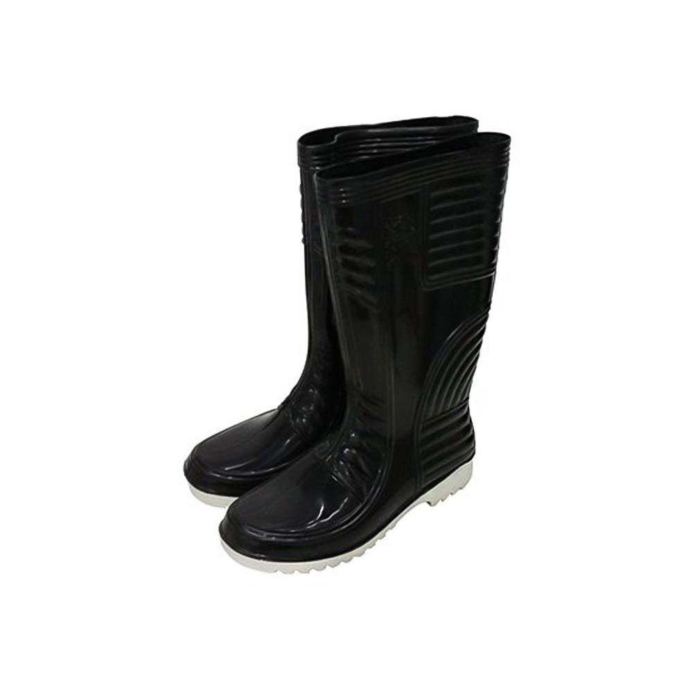 รองเท้าบูท จานบิน สูง 14 นิ้ว เบอร์ 10 สีดำ