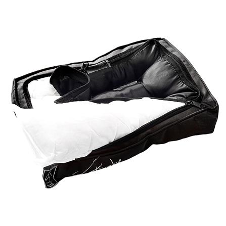 เบาะสุนัข MAHDUM THICK 80X60 ซม. สีดำ-แดง_1