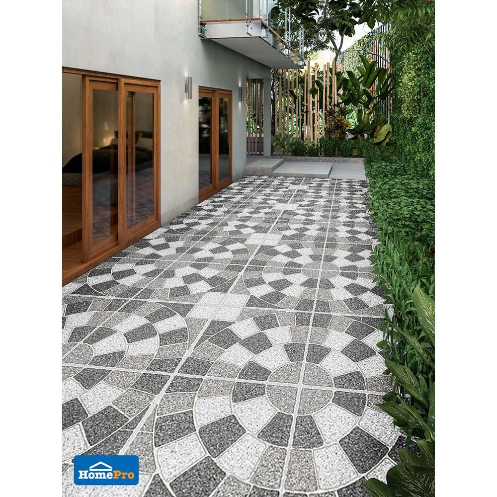 กระเบื้องพื้น 16x16 นิ้ว DURAGRES โมวี่ เทา EXC 1M2