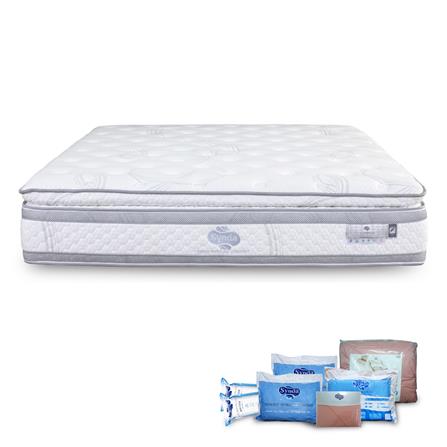 ที่นอน 6 ฟุต SYNDA EMPEROR พร้อมชุดเครื่องนอน 12 ช...