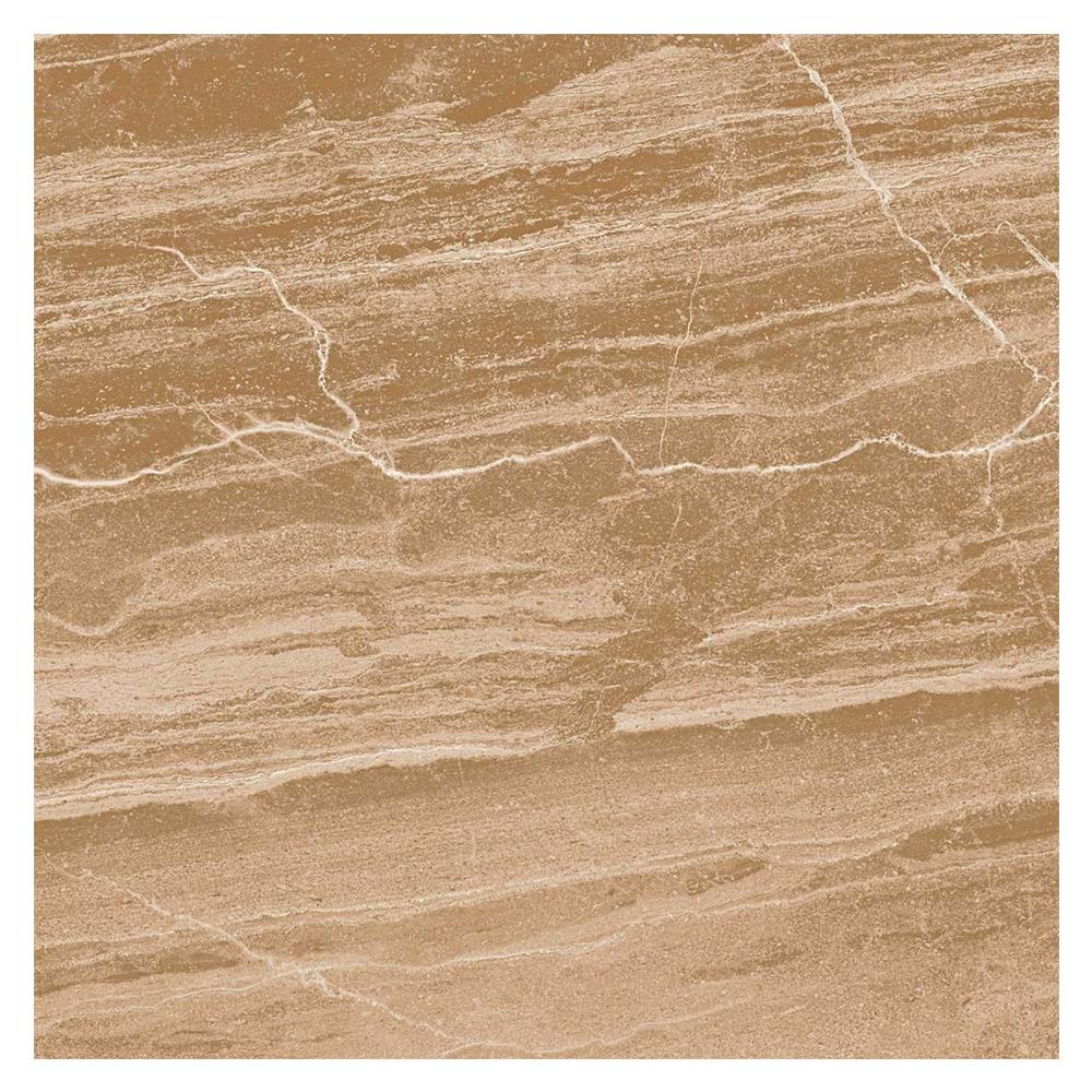 กระเบื้องพื้นพอร์ซเลน  16x16 นิ้ว COTTO ฮาร์โมไนซ์ สโตน น้ำตาล PM 0.96M2