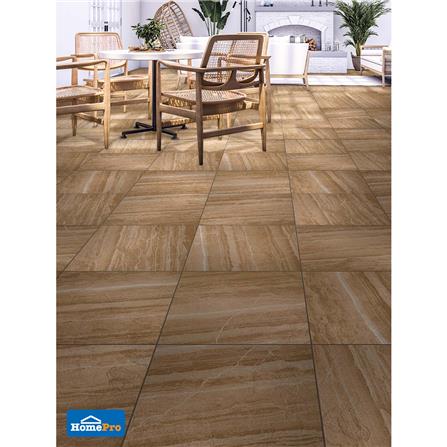 กระเบื้องพื้นพอร์ซเลน  16x16 นิ้ว COTTO ฮาร์โมไนซ์ สโตน น้ำตาล PM 0.96M2_6