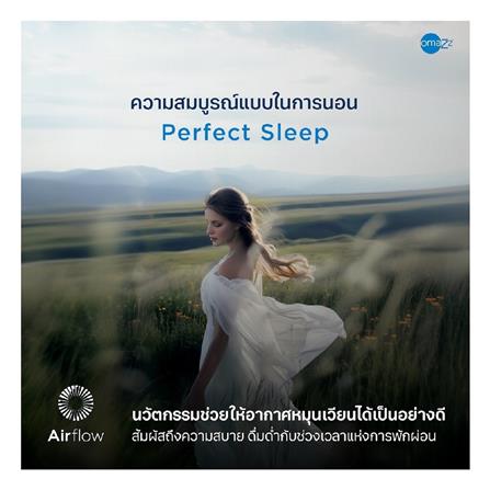 ที่นอนสปริง 6 ฟุต OMAZZ รุ่น FAMINGTON พร้อมชุดเครื่องนอน 8 ชิ้น_13