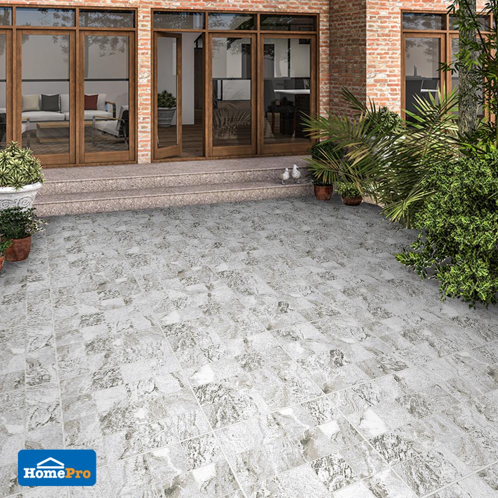 กระเบื้องพื้น 40x40 ซม. CERGRES แจสเปอร์ สตรีท เทา A