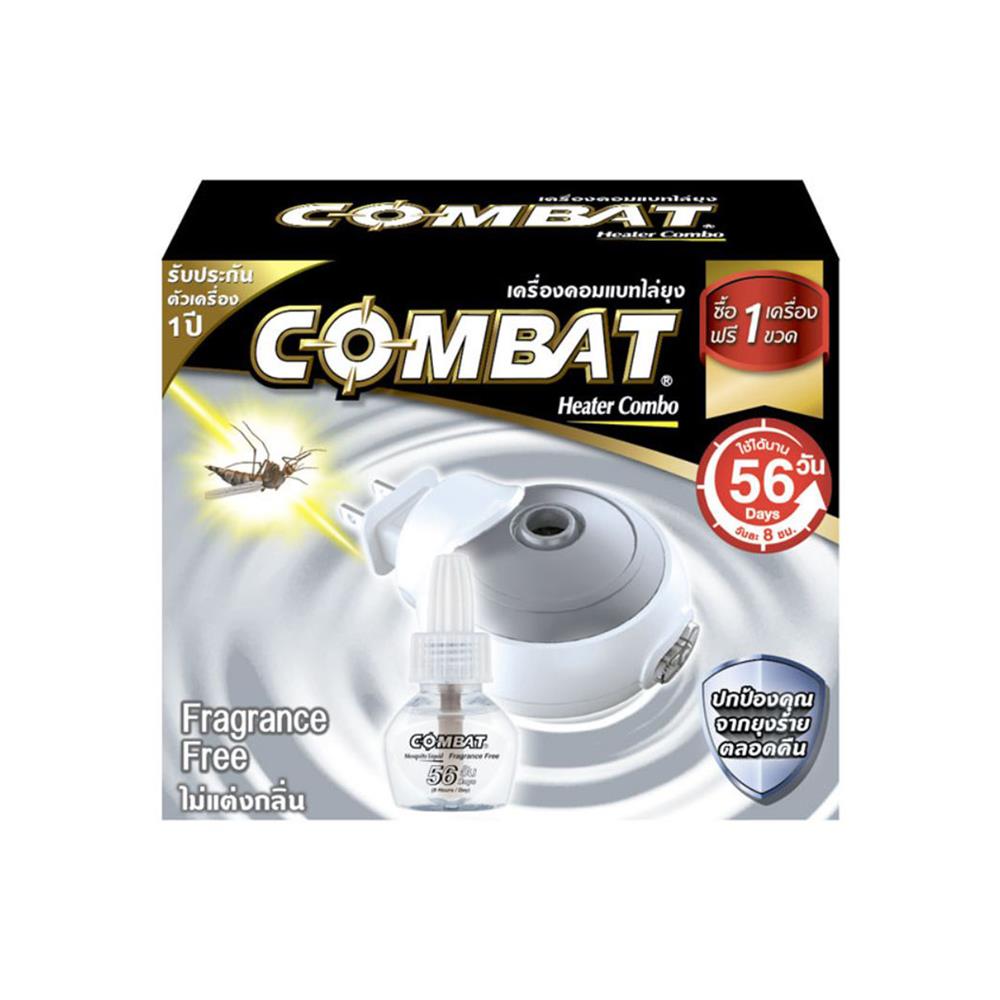 เครื่องไฟฟ้าไล่ยุง COMBAT 29 มล. ODORLESS