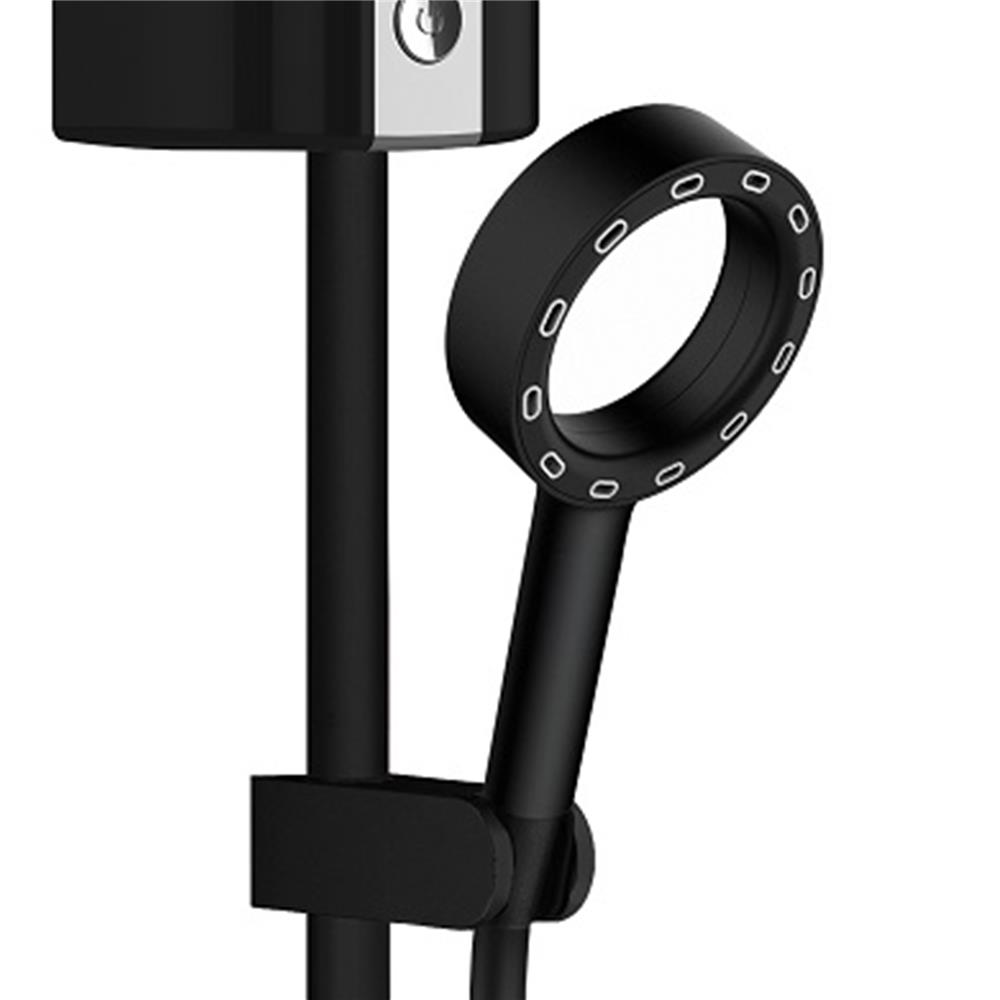 ฝักบัว RAIN SHOWER น้ำอุ่น HAFELE 495.60.076 สีดำ