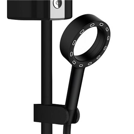 ฝักบัว RAIN SHOWER น้ำอุ่น HAFELE 495.60.076 สีดำ_2