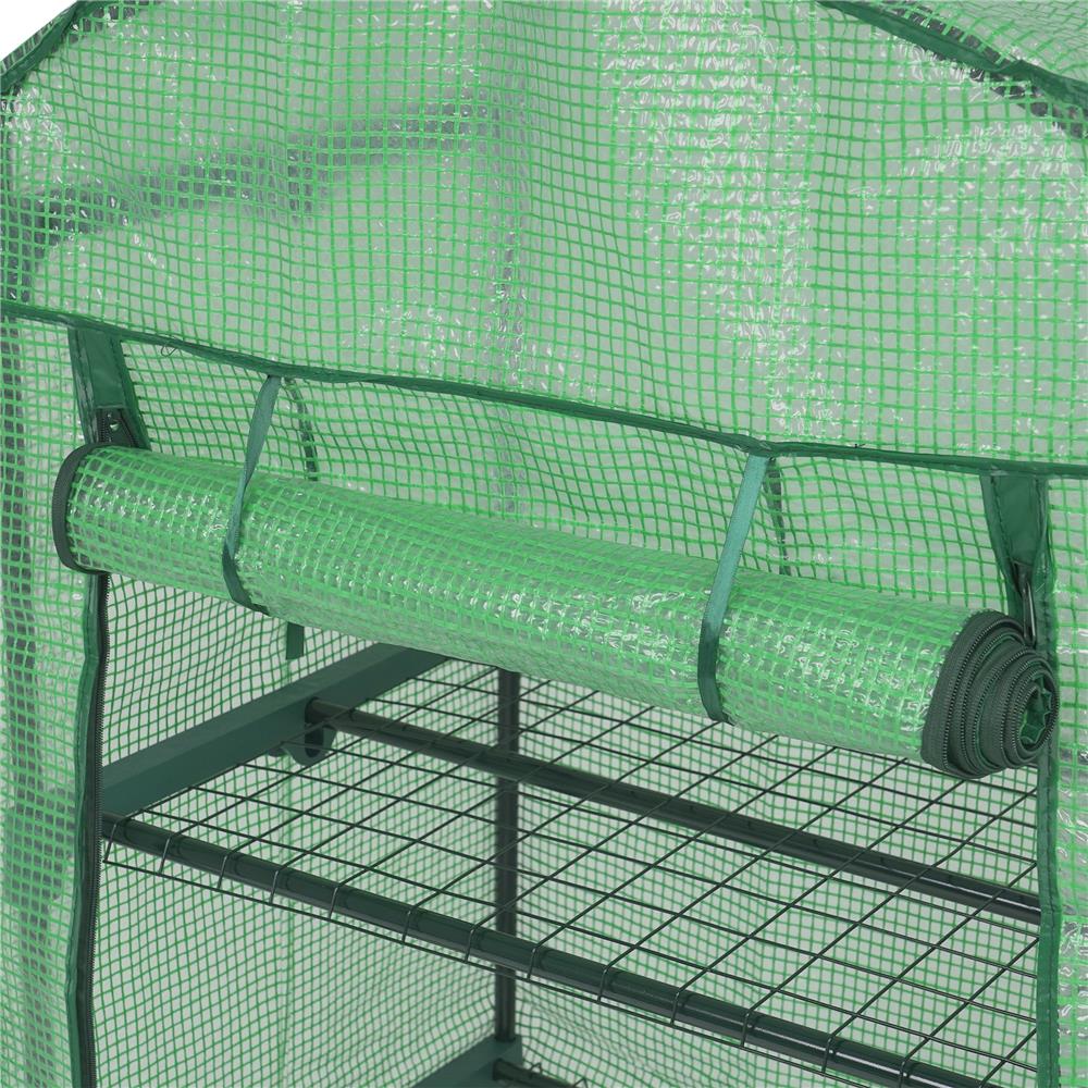 โรงเรือนเพาะปลูก 3 ชั้น GH-011 สีเขียว