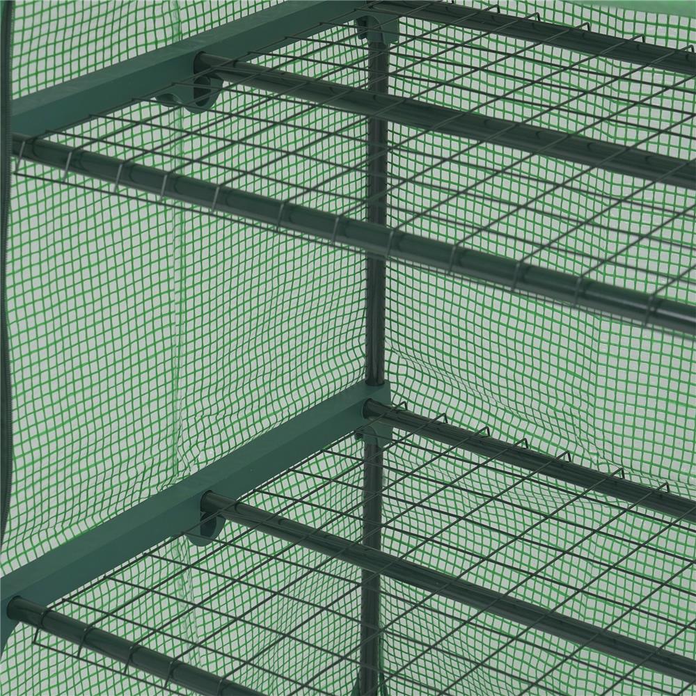 โรงเรือนเพาะปลูก 3 ชั้น GH-011 สีเขียว