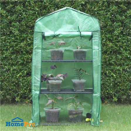 โรงเรือนเพาะปลูก 3 ชั้น GH-011 สีเขียว_7