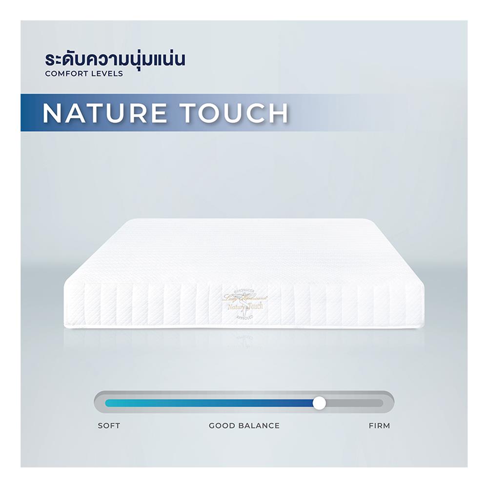 ที่นอนปรับระดับ 6 ฟุต LADY AMERICANA SMART ADJUSTABLE (พร้อมชุดเครื่องนอน 11 ชิ้น)