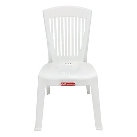 เก้าอี้พลาสติก SUPERWARE CH-63 สีขาว_1