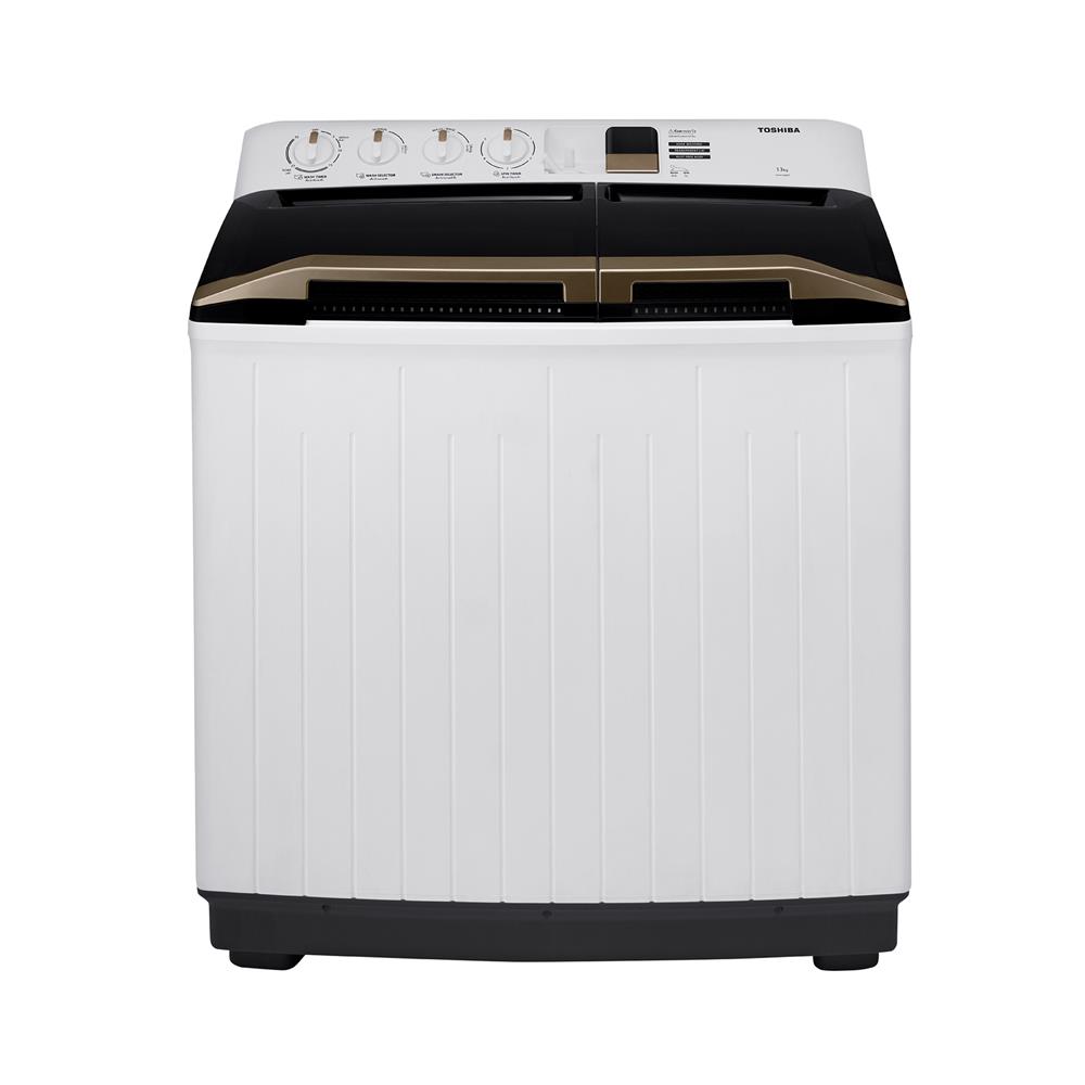 เครื่องซักผ้า 2 ถัง TOSHIBA VH-H140WT 13 กก.