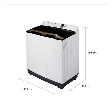 เครื่องซักผ้า 2 ถัง TOSHIBA VH-H140WT 13 กก._2