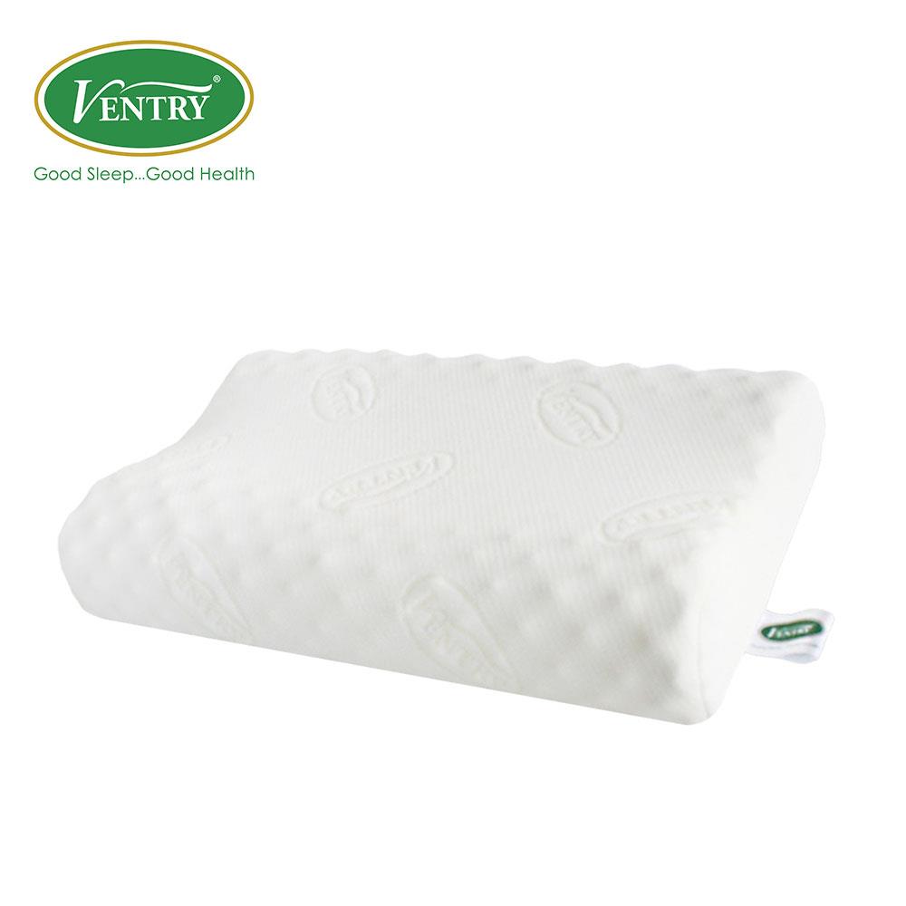 หมอนสุขภาพ ยางพารา VENTRY PT3 KNOBBY 60x36x12 ซม. สีขาว