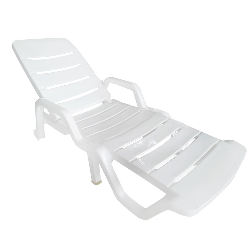 เตียงริมสระ SUPERWARE CH-27 สีขาว