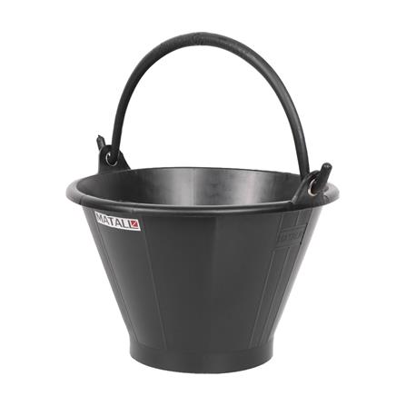 ถังปูน วัสดุไนลอน MATALL 6 ลิตร สีดำ_1