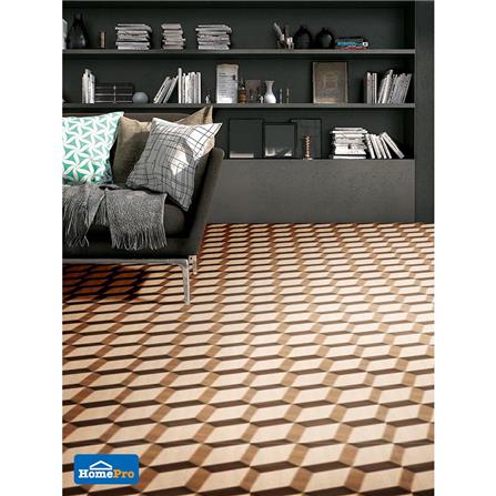 กระเบื้องพื้น 60x60 ซม. CERGRES ลูคัส บราวน์ A 1.44M2_3