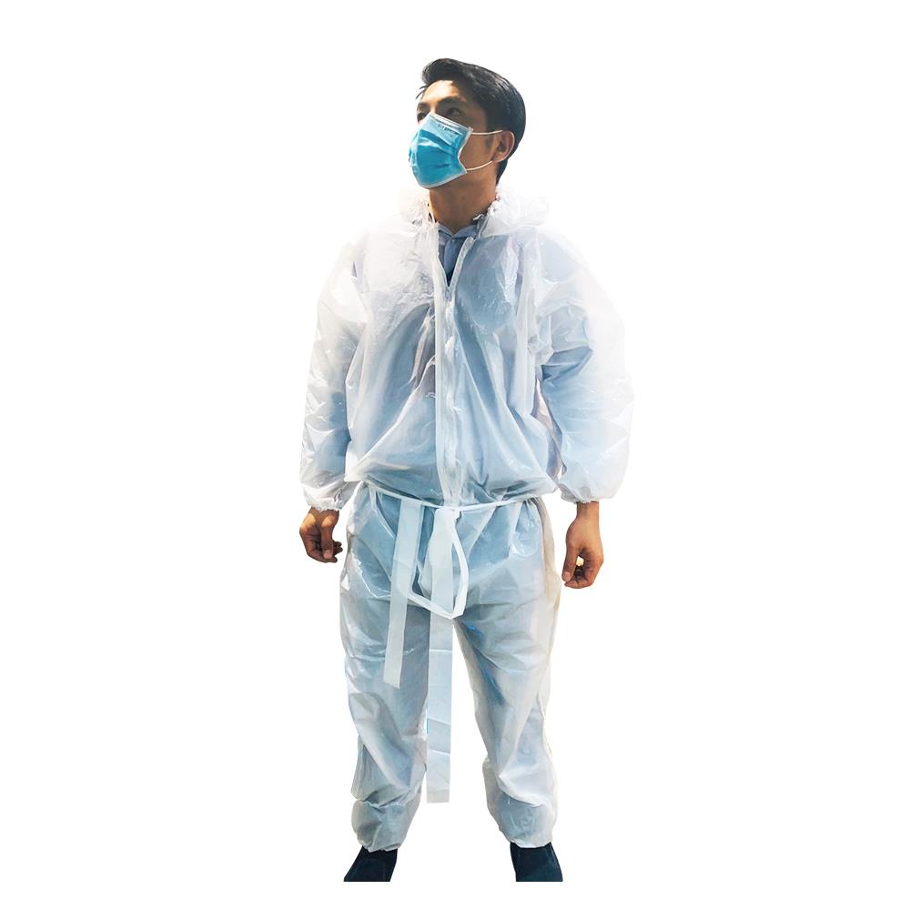 ชุดกันสารเคมี และฝุ่น NYC สีขาว