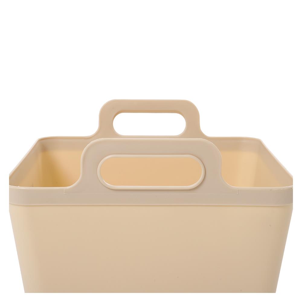 กล่องหูหิ้ว STACKO รุ่นมินนี่ เอียร่า 30x30x30.5 ซม. สีเบจ