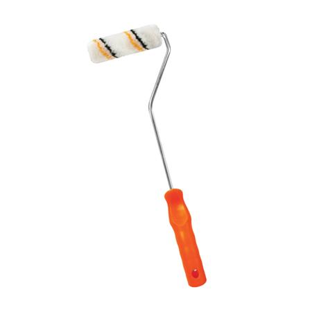 ลูกกลิ้งทาสีมินิ PUMPKIN มืออาชีพ 4 นิ้ว ด้ามยาว 16 นิ้ว