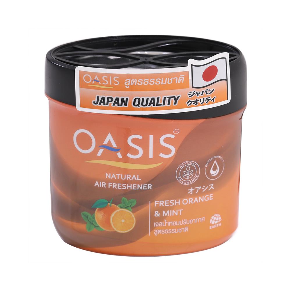 เจลปรับอากาศ OASIS  180g FRESH ORANGE & MINT