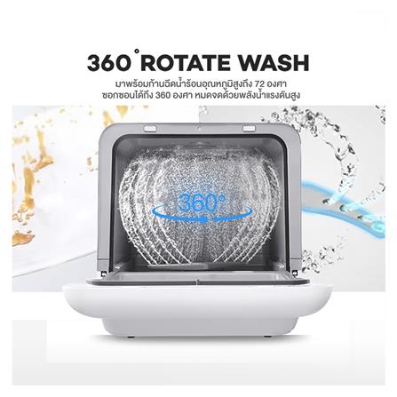 เครื่องล้างจานตั้งโต๊ะ MISTER ROBOT SIMPLY DISHWASHER_3