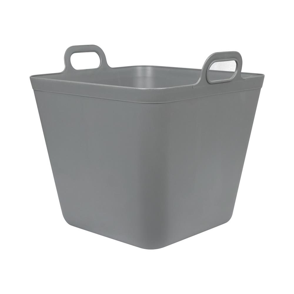 กล่องหูหิ้ว STACKO รุ่นมินนี่ เอียร่า 30x30x30.5 ซม. สีเทา