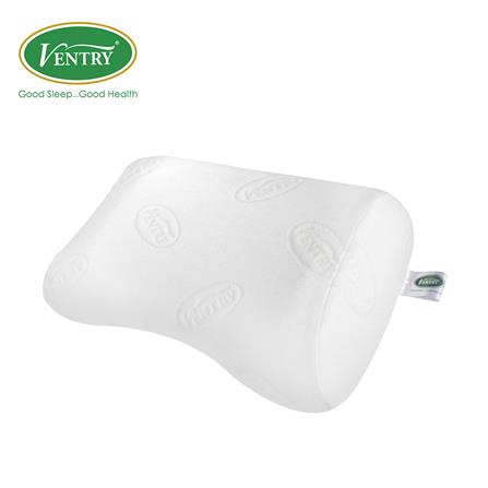 หมอนสุขภาพ ยางพารา VENTRY HEART 58x34x10 ซม. สีขาว