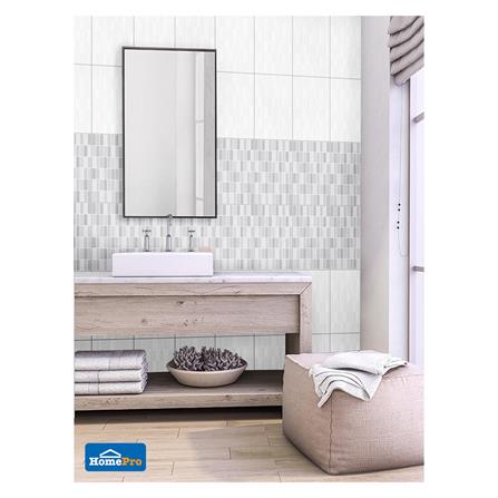 กระเบื้องผนัง 10x16 นิ้ว DURAGRES เรนิต้า ไวท์_4