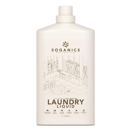 น้ำยาซักผ้า SOGANICS 1,000ml EUCALYPTUS