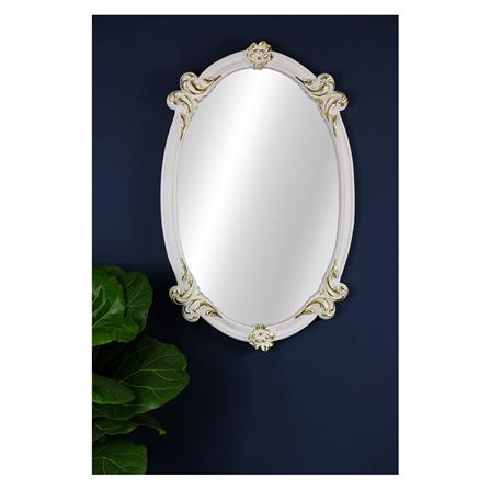 กระจกเงาตกแต่ง POLYFRAMES FM04-W 47x80 ซม._1