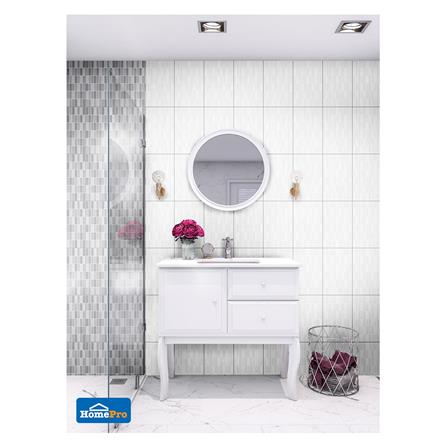 กระเบื้องผนัง 10x16 นิ้ว DURAGRES เรนิต้า เกรย์_2