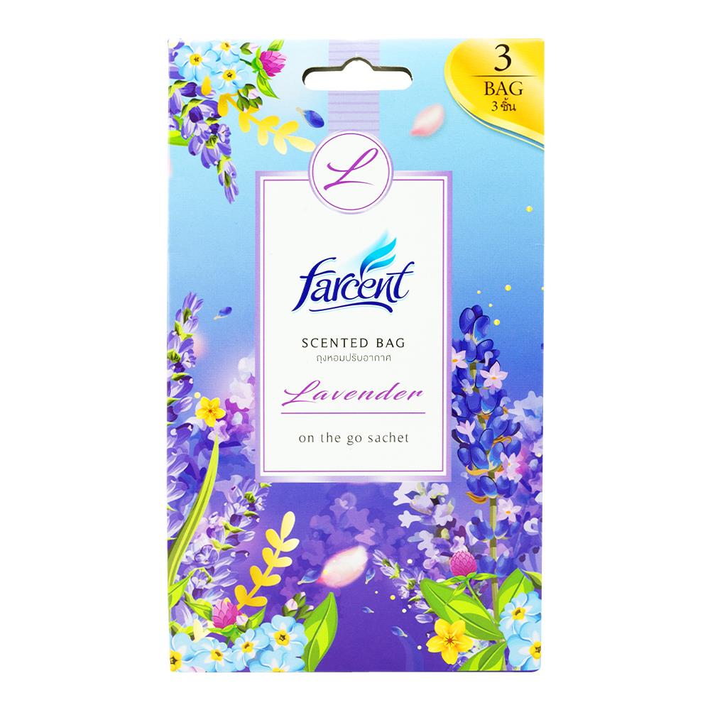 น้ำหอมปรับอากาศ FARCENT  10g LAVENDER