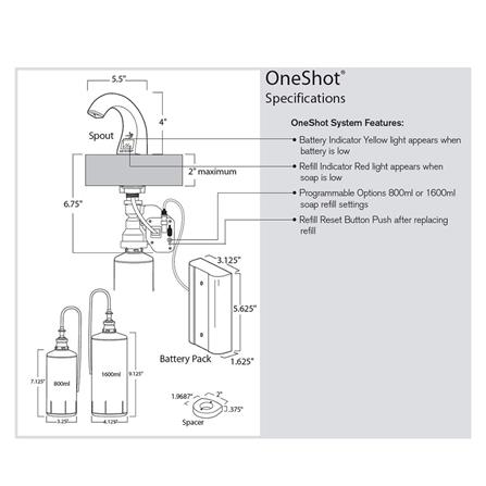 เครื่องจ่ายสบู่เหลวอัตโนมัติ TECHNICAL CONCEPTS TC-401310_2