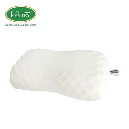 หมอนสุขภาพ ยางพารา VENTRY HEART KNOBBY 58x34x10 ซม. สีขาว_0