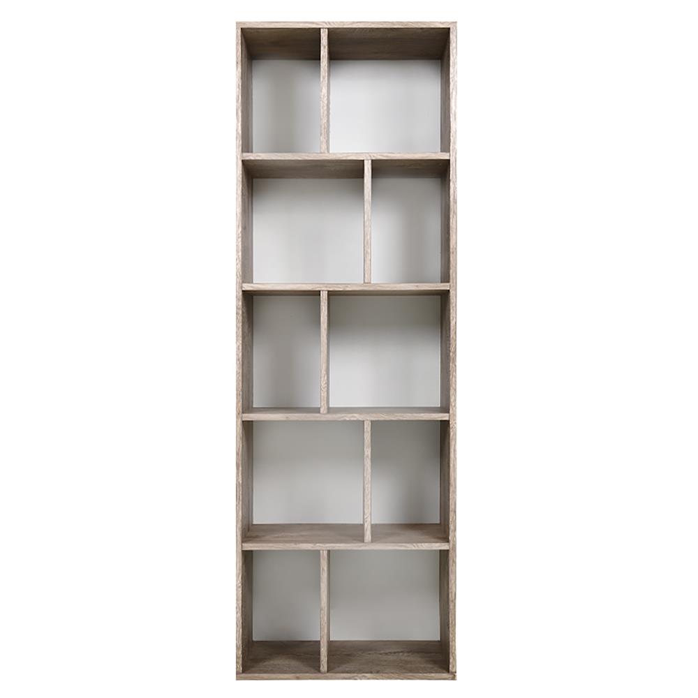 ชั้นวางของทึบ 10 ช่อง FURDINI HPN-07 สีวอลนัท