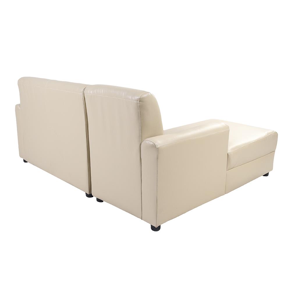 โซฟาเข้ามุม BOFA WAVE สีเบจ