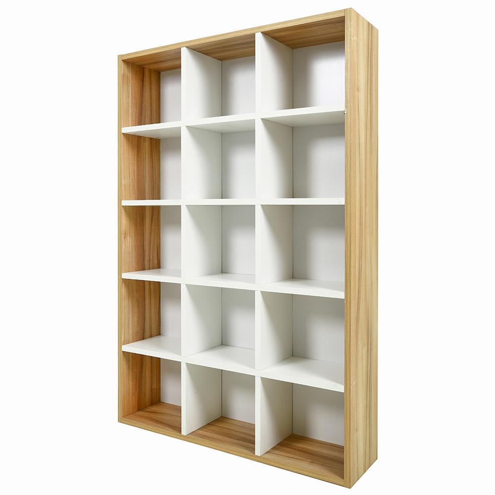 ชั้นวางของทึบ 15 ช่อง FURDINI HPN-02 สีโรมา/ขาว