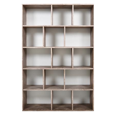 ชั้นวางของทึบ 15 ช่อง FURDINI HPN-06 สีวอลนัท_1